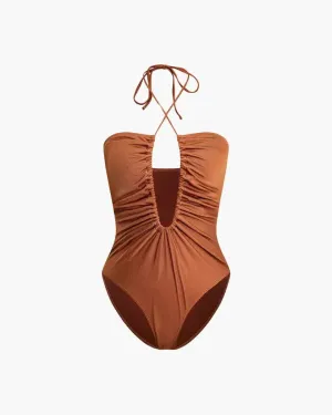 Alisse – Chic fit – Ruched one-piece swimsuit