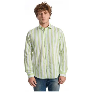 Baldinini Trend "Green Cotton Men Shirt"