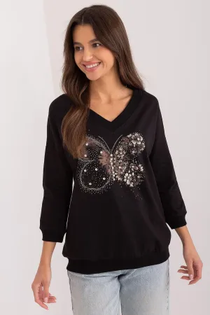 Butterfly Bliss Casual Blouse