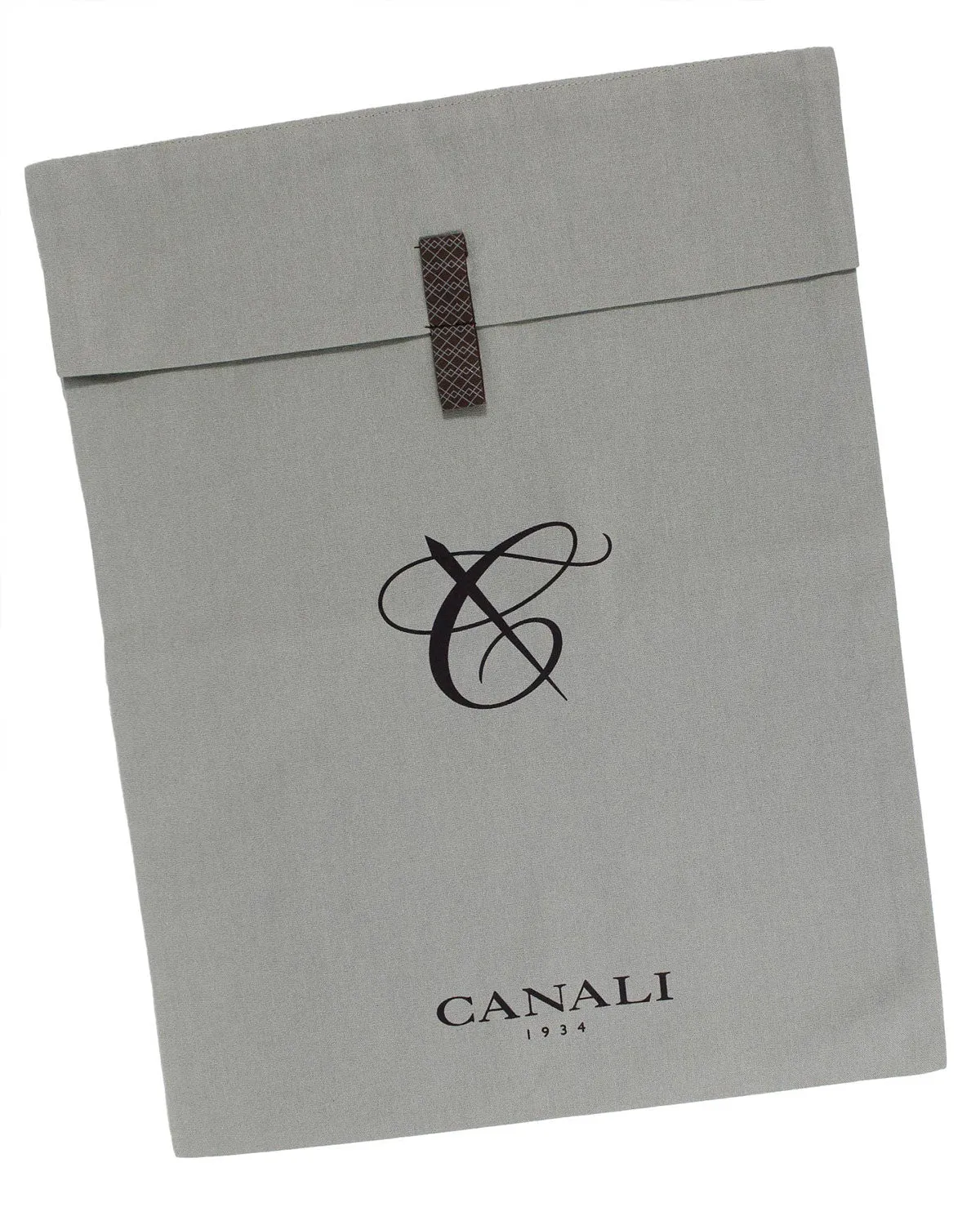 Canali Shirt White Royal Blue Patterned Stripes Design - Modern Fit 38 - 15