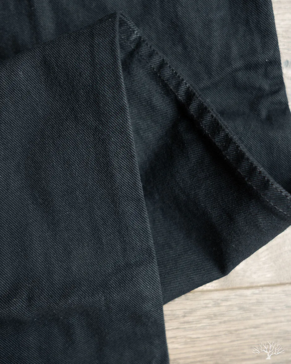 Cargo Pant - Black Washed Twill