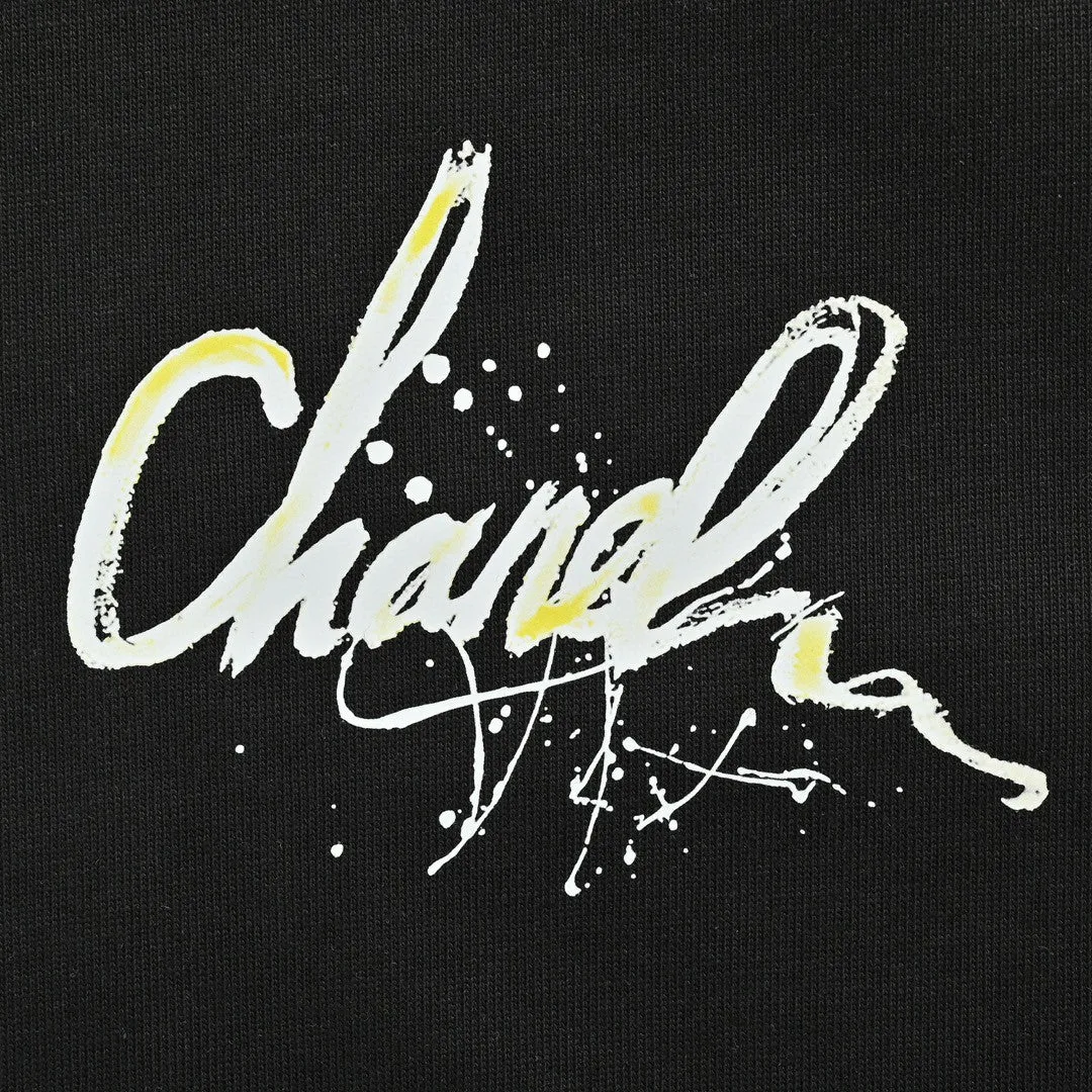 Chanel Signature Logo Black T-Shirt