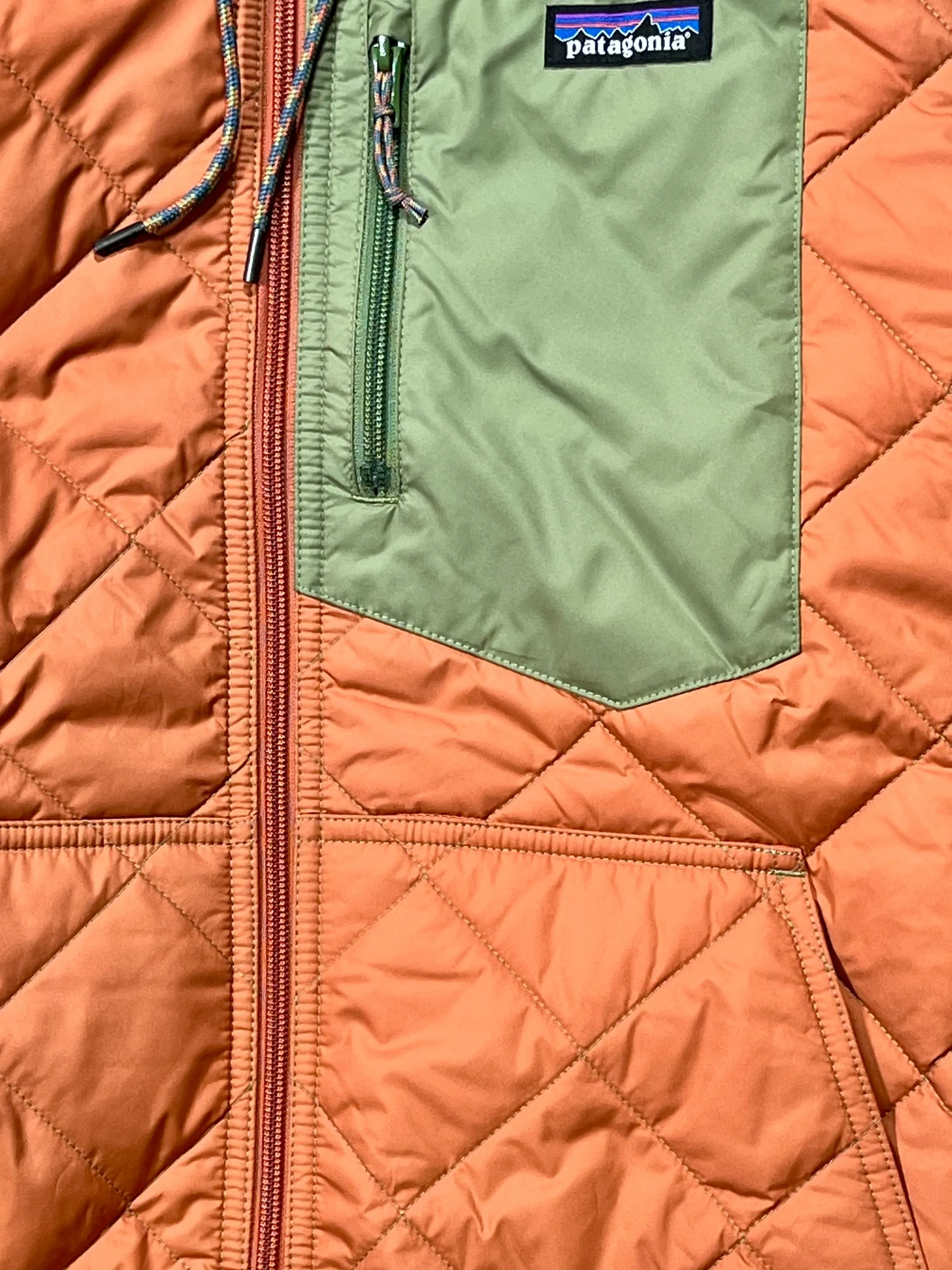 Diamond Quilted Bomber Hoody