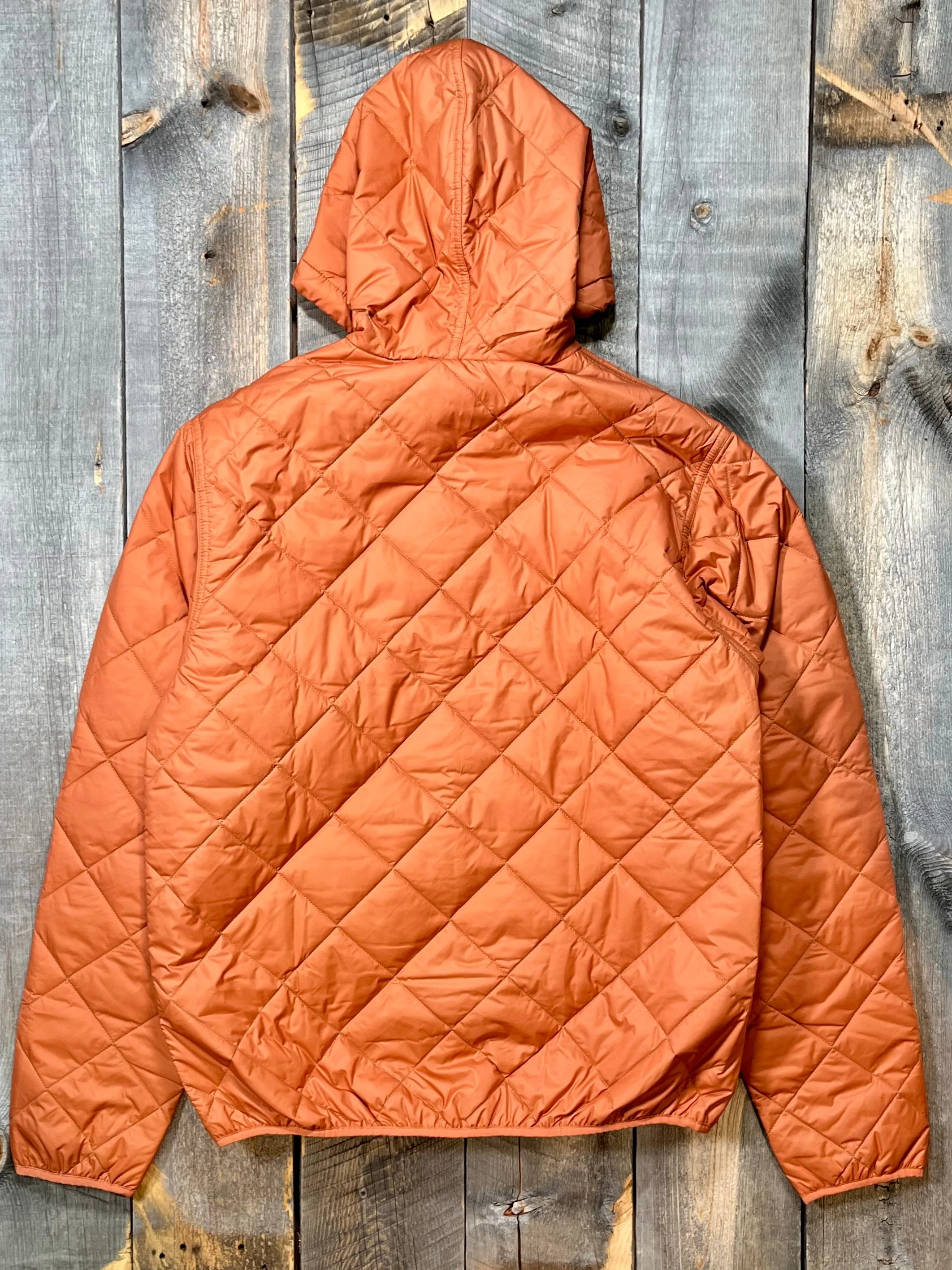 Diamond Quilted Bomber Hoody