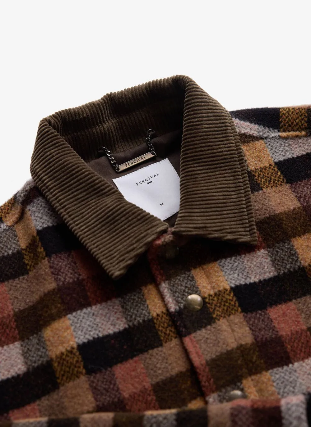 Dovetail Popper Overshirt | Wool | Multi