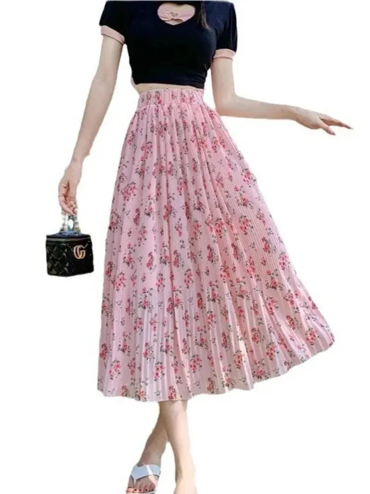 Fashion Pleated Skirt Fairy Style