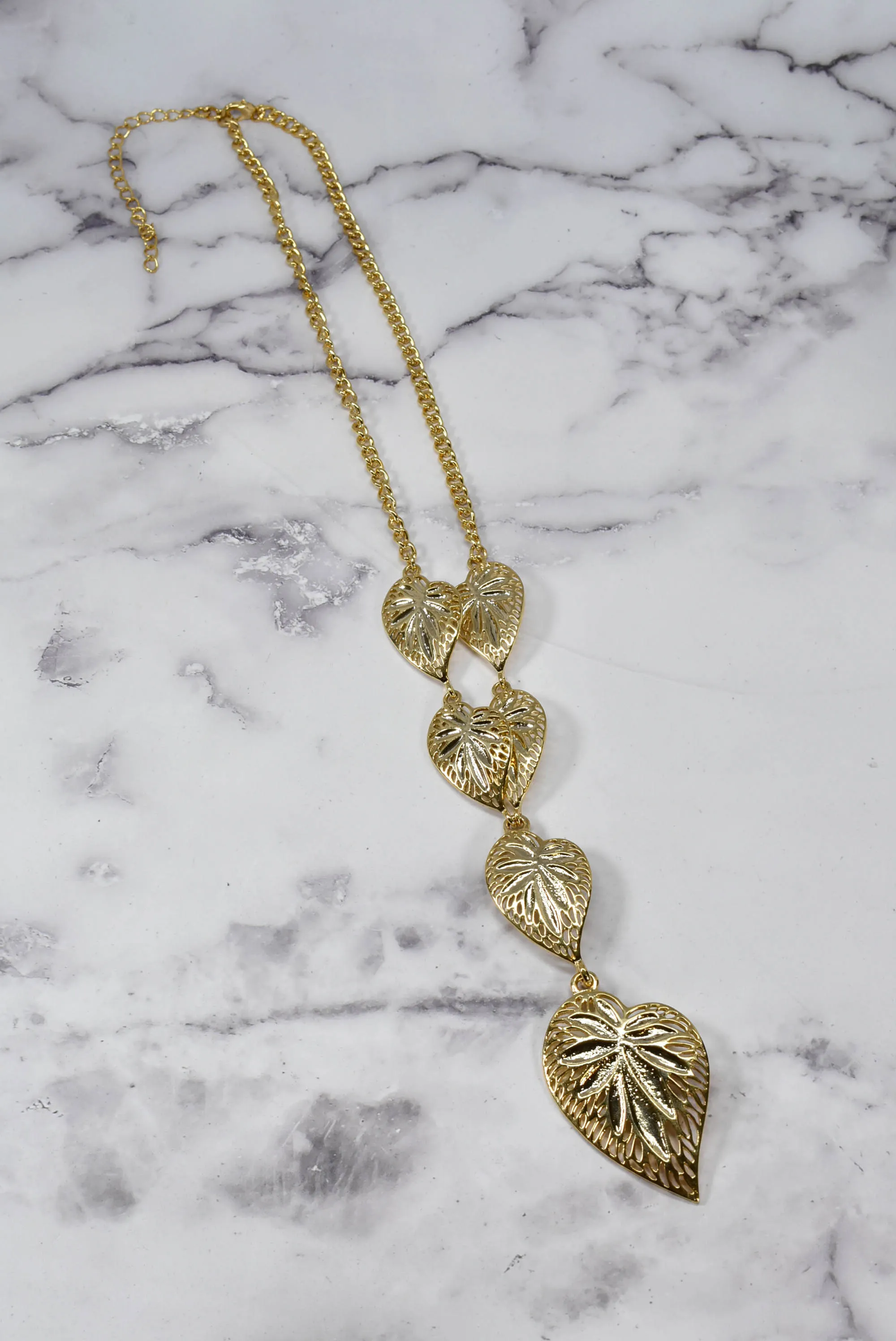 Gold Leaf Necklace