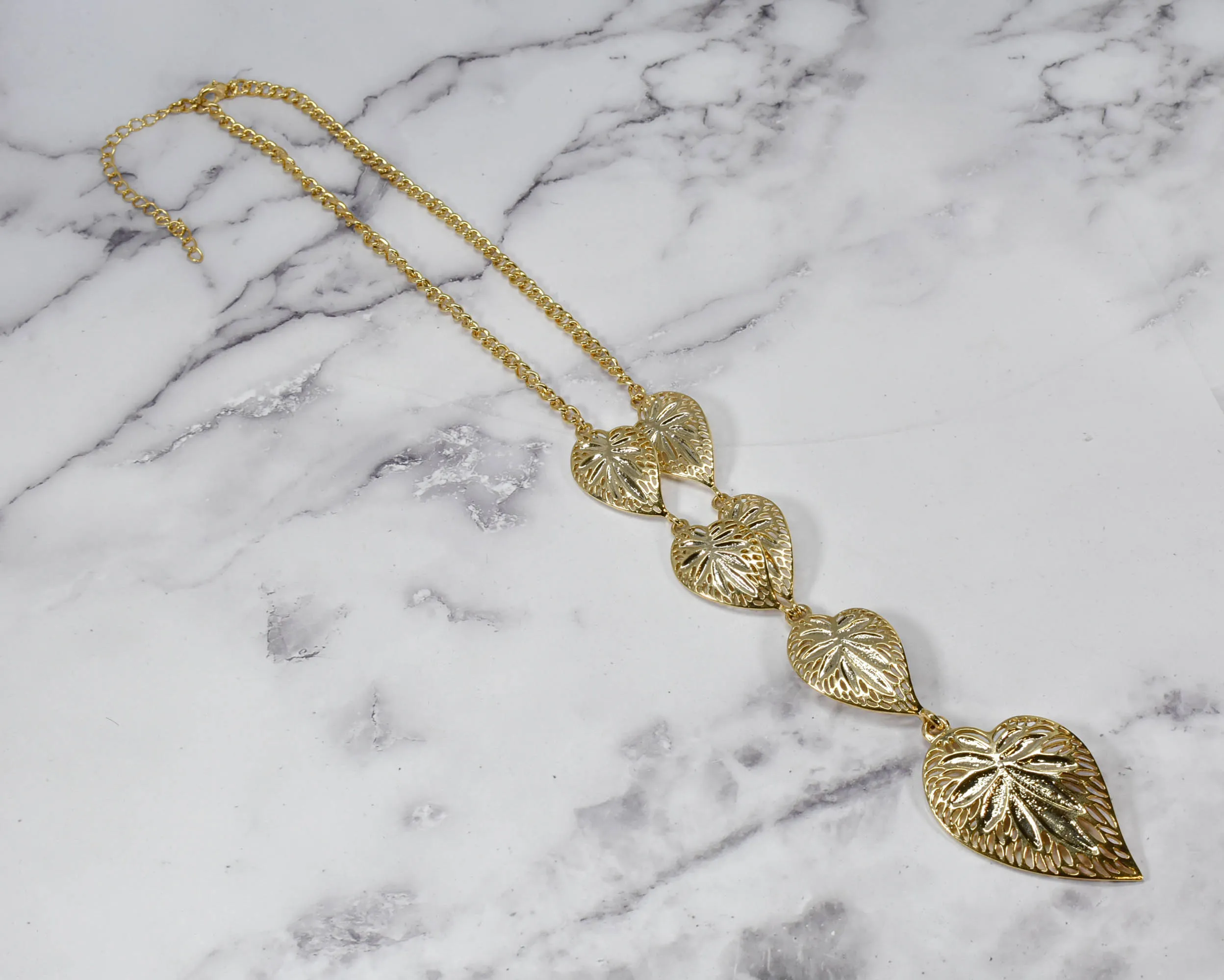 Gold Leaf Necklace