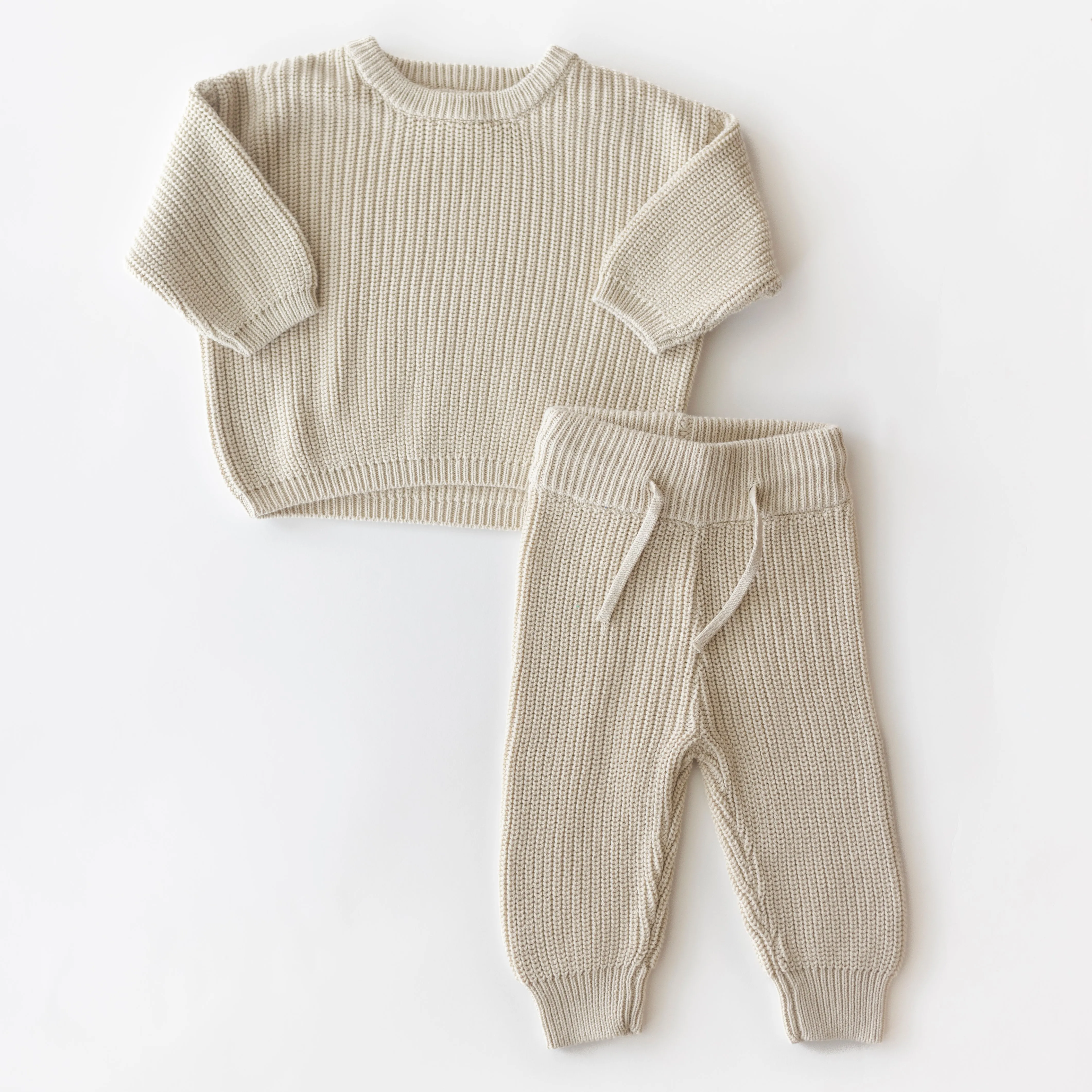 Knit Jogger Set