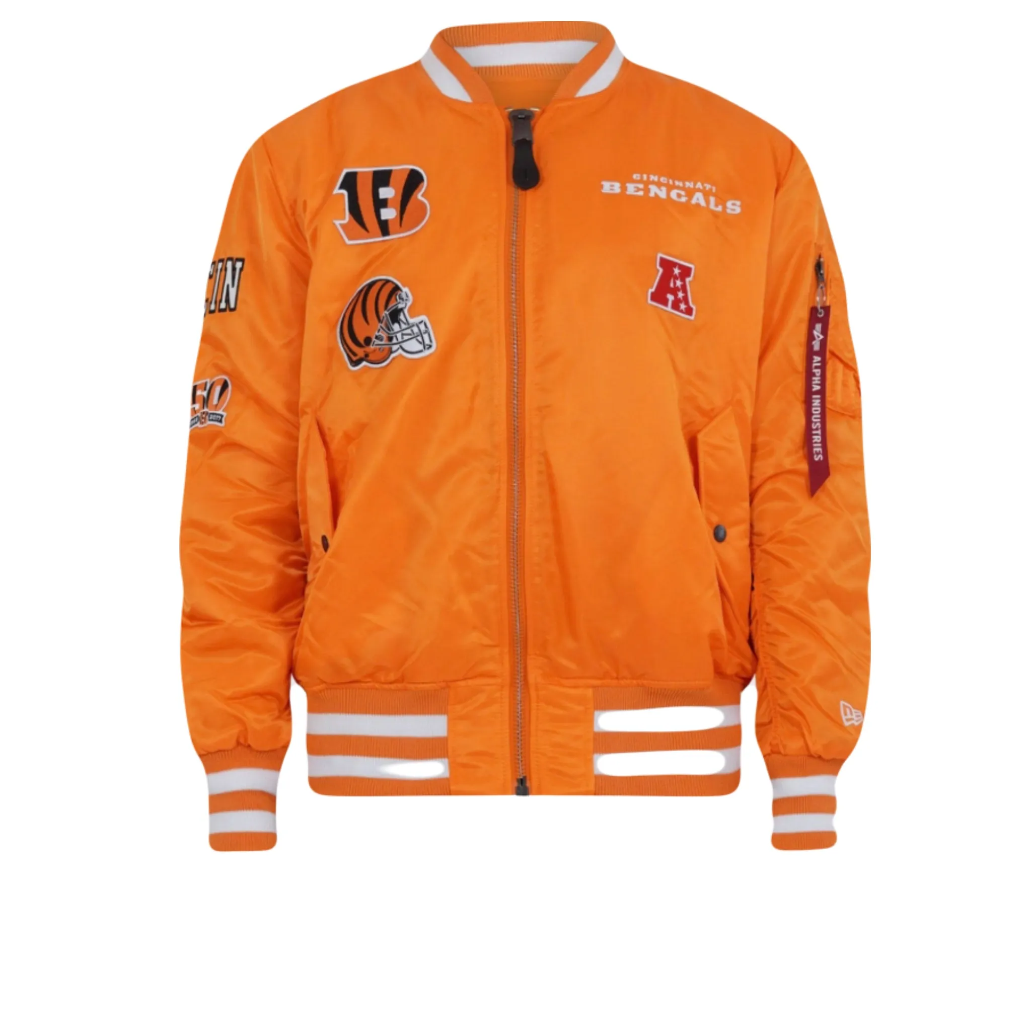 New Era X Alpha Series X NFL Cincinnati Bengals MA-1 Bomber Jacket