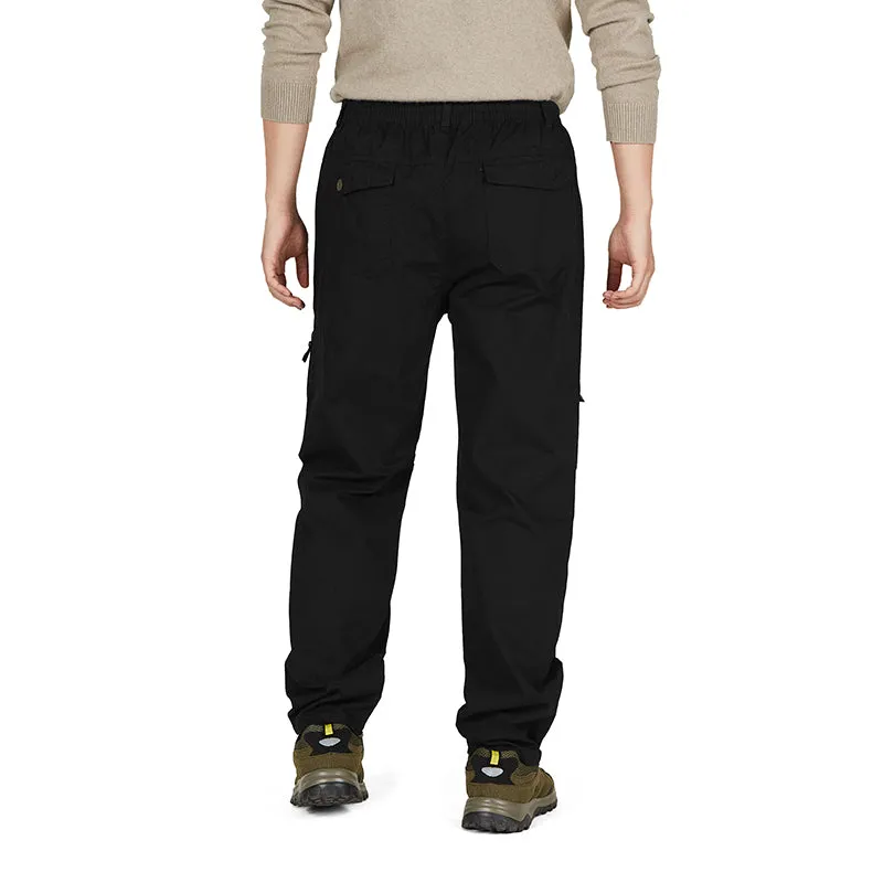 POCKETS DRAWSTRING CARGO PANTS