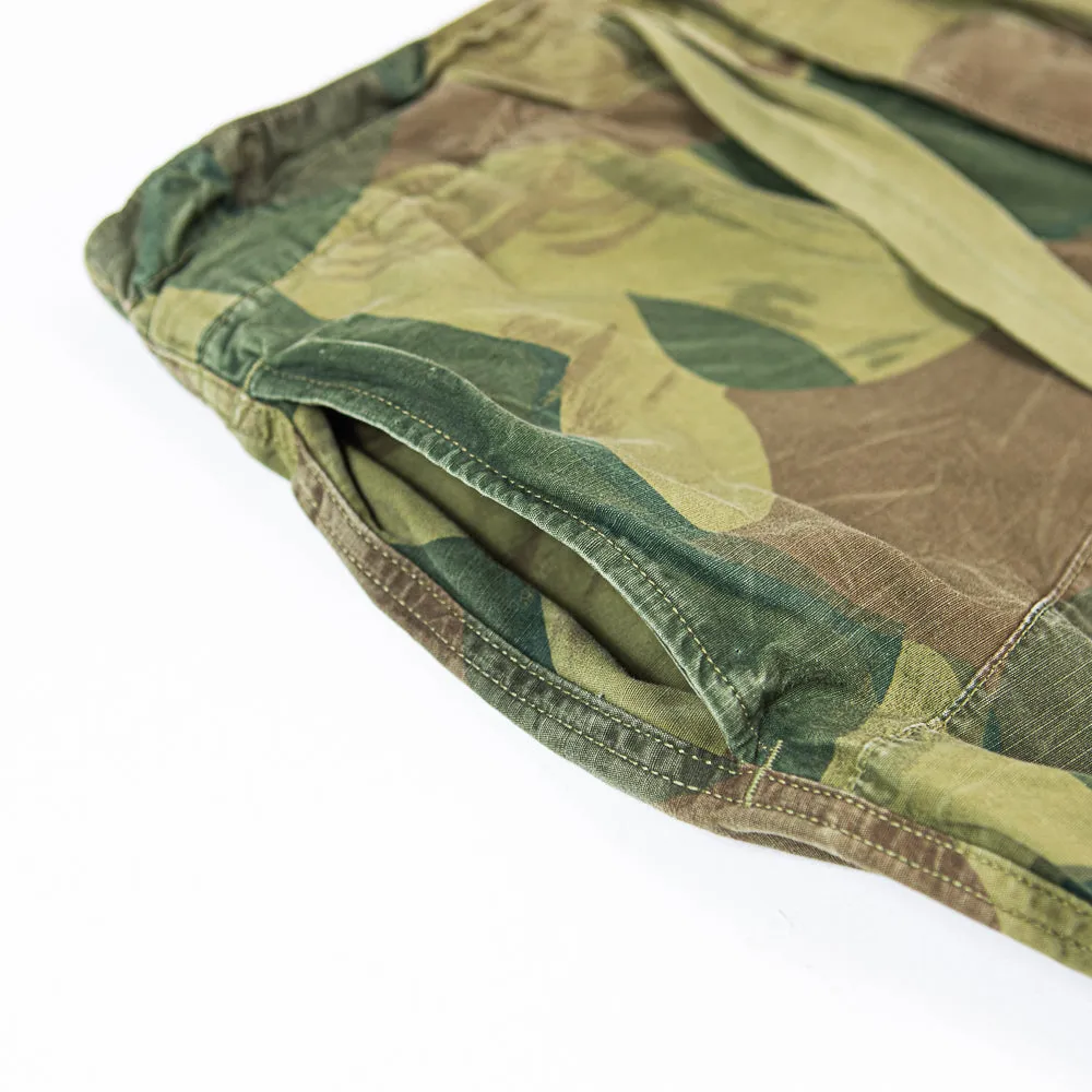 Relaxed Fit Camo Canvas Cargo Pant (Camo)