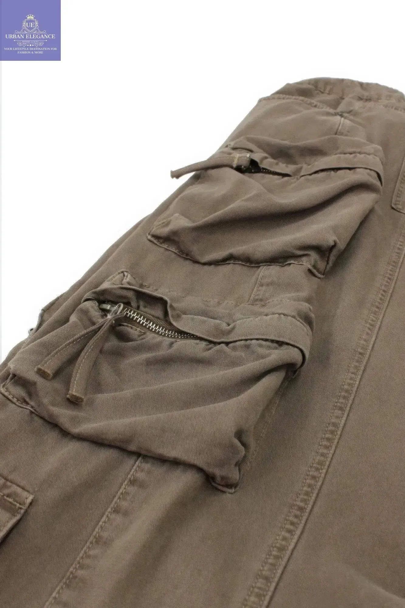 Relaxed Fit Utility Cargo Pants