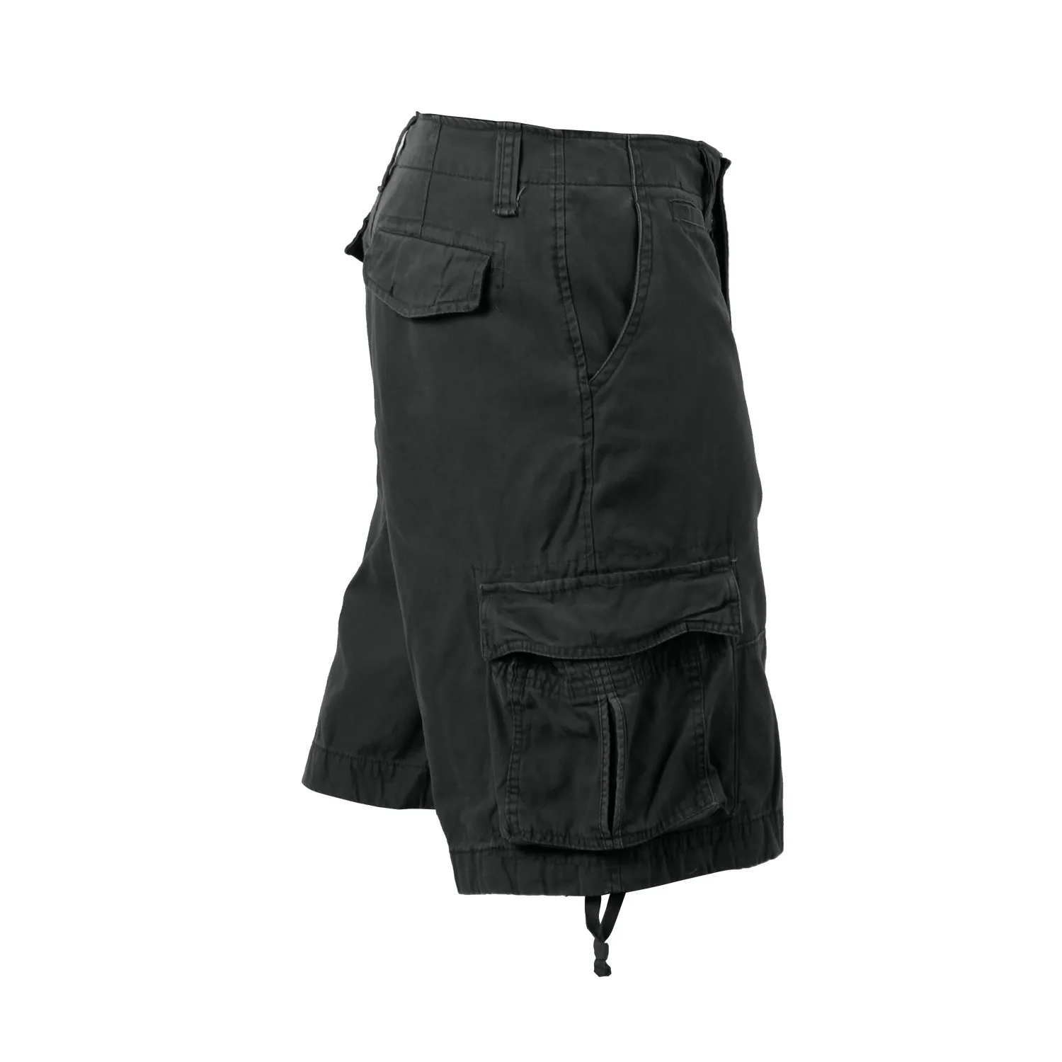 Rothco Vintage Infantry Cargo Shorts Black (2552)