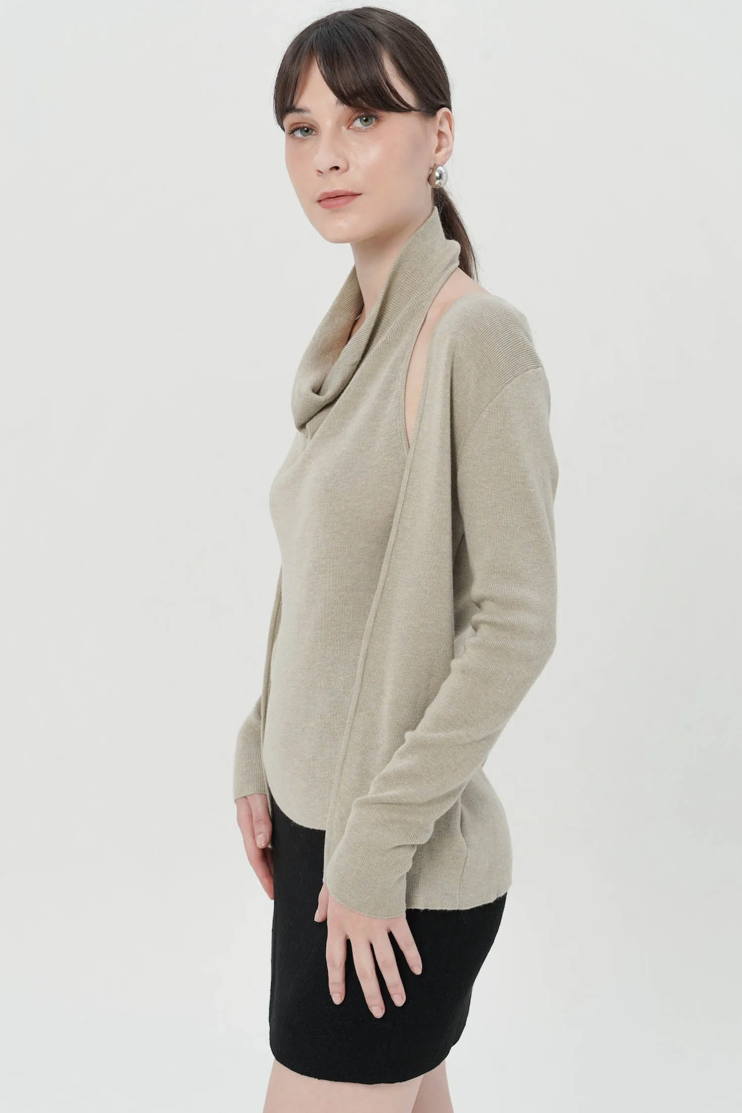 Serafia Top In Oat