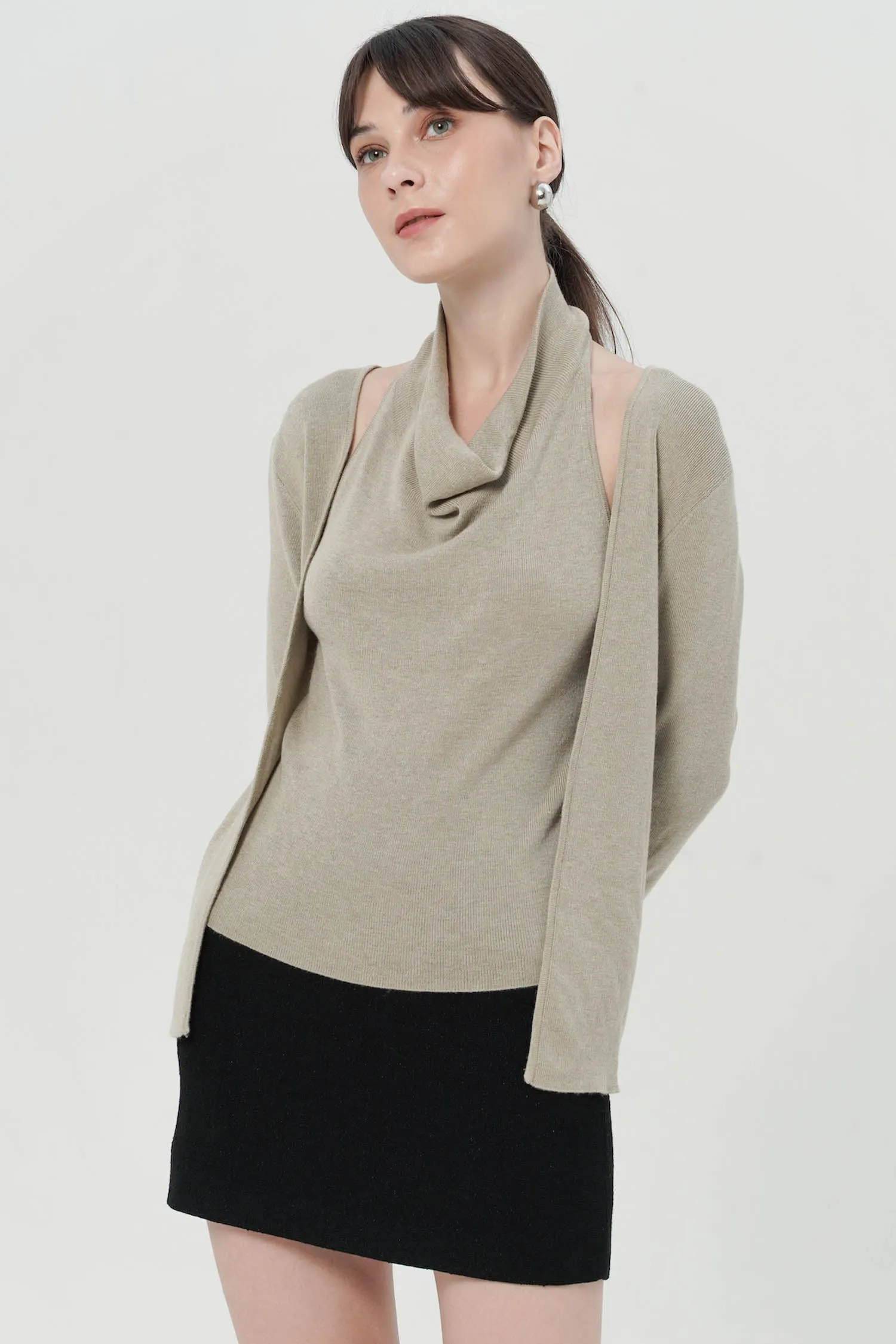 Serafia Top In Oat