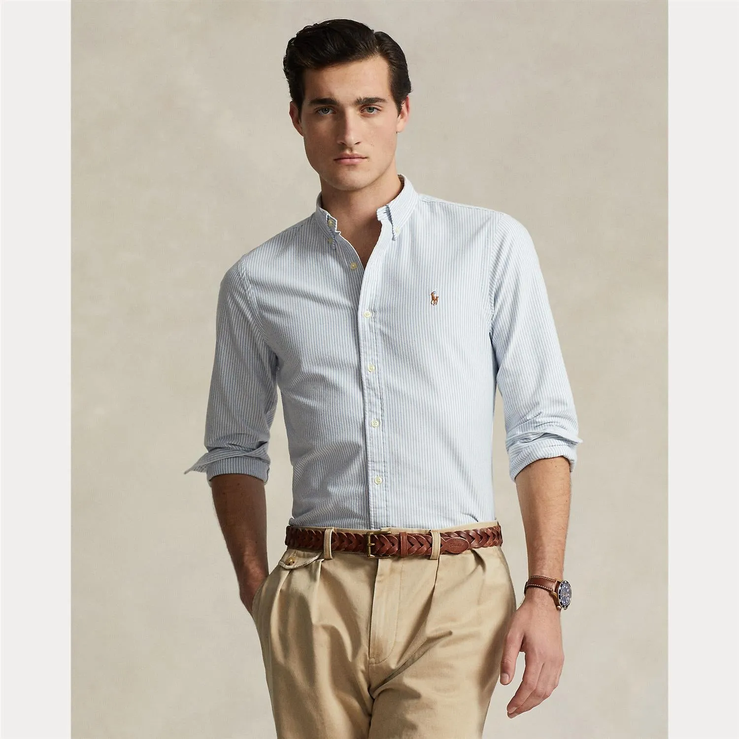 Slim Fit Oxford Sport Shirt