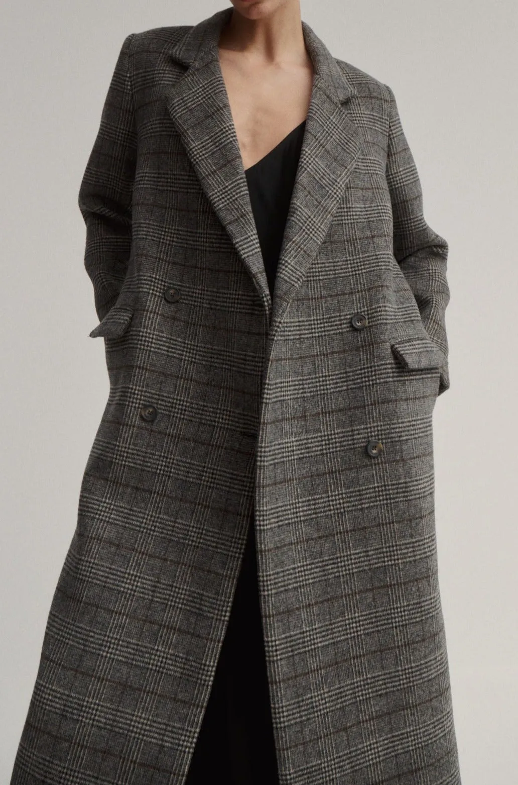 tailored wool coat