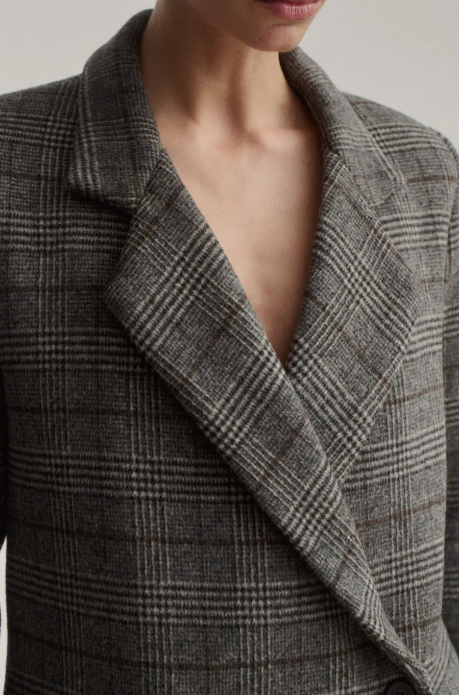 tailored wool coat