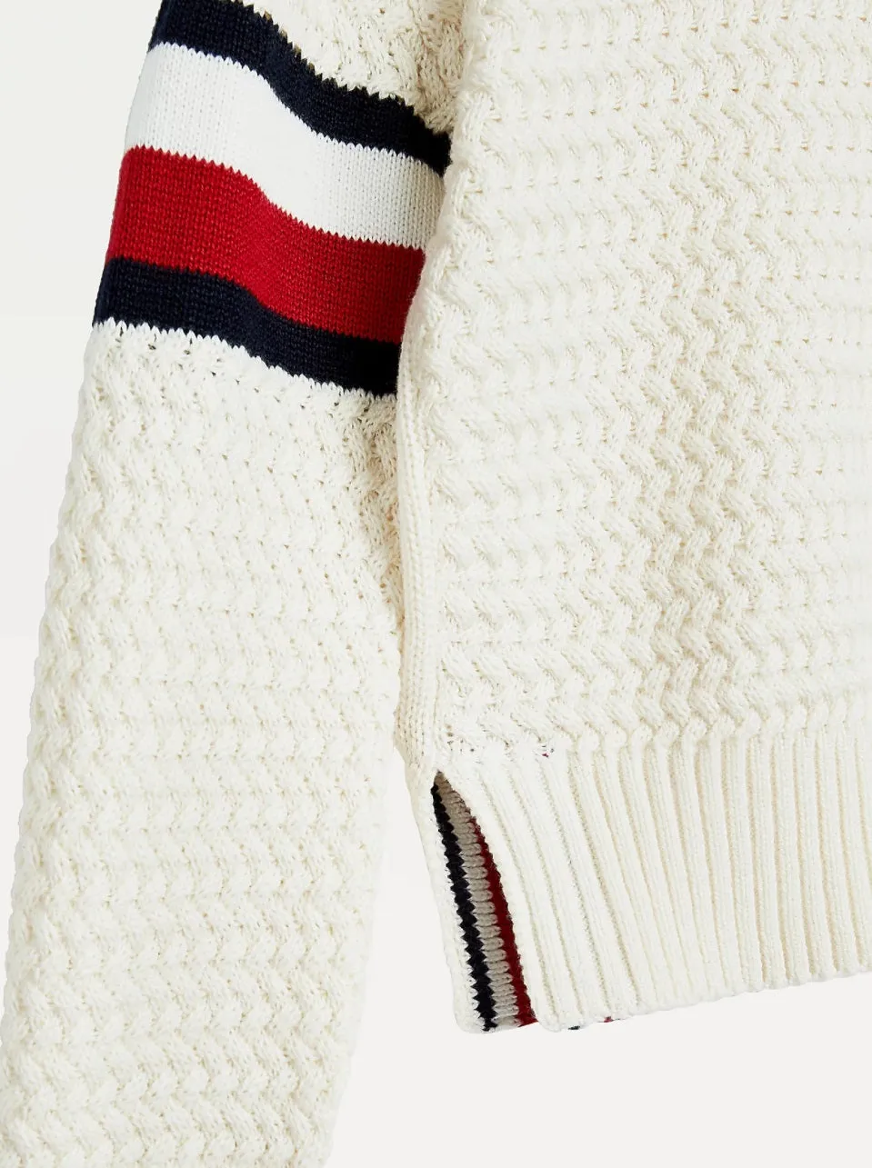 Tommy Hilfiger Chunky Cable Mock Neck