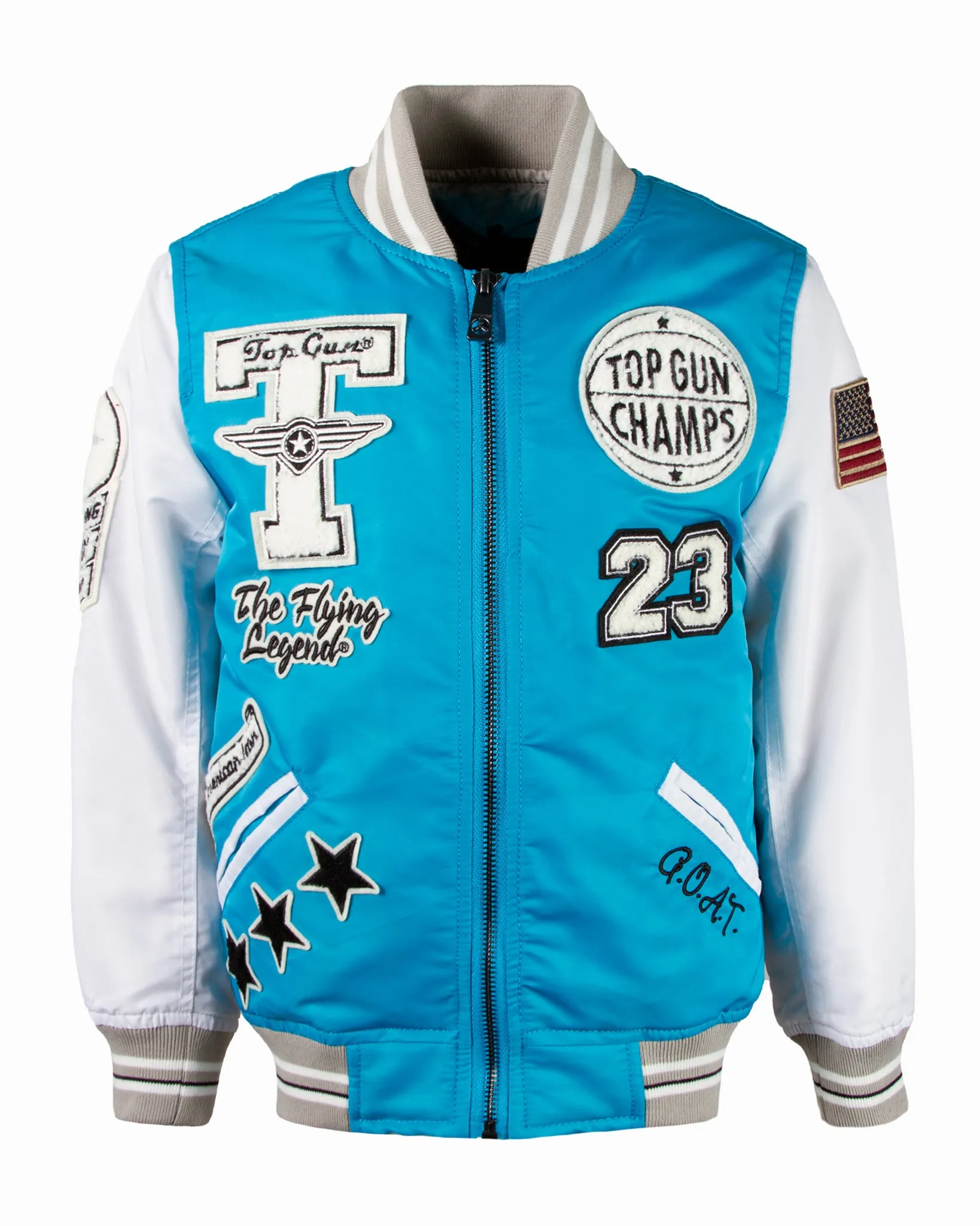 TOP GUN® KIDS' "FLYING LEGEND" LIGHTWEIGHT NYLON JACKET