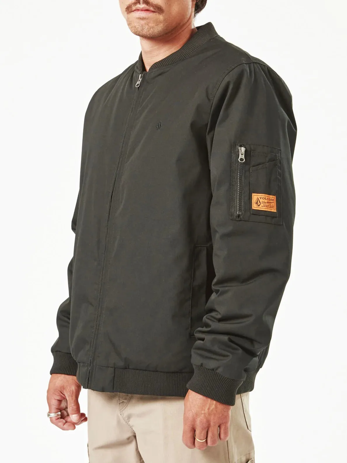 VOLCOM WORKWEAR JACKET - BLACK