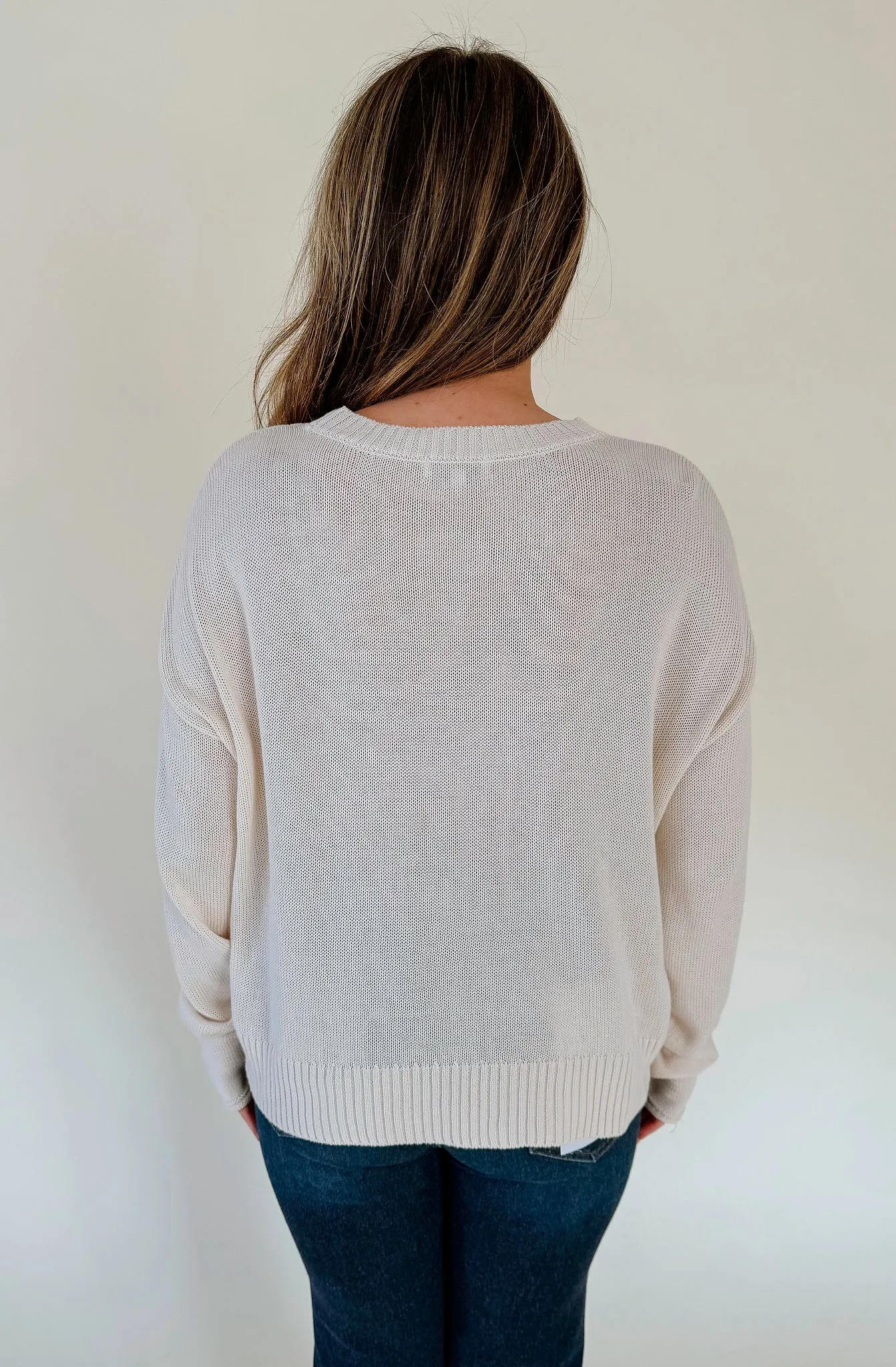 Z SUPPLY SIENNA WHITE SWEATER